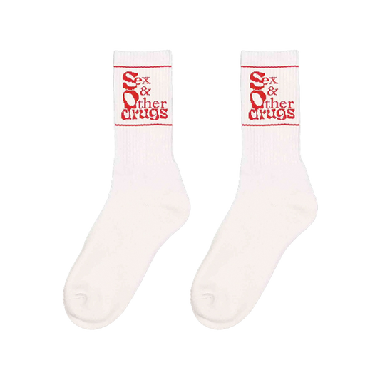 Sex & Other Drugs Socks (Red)