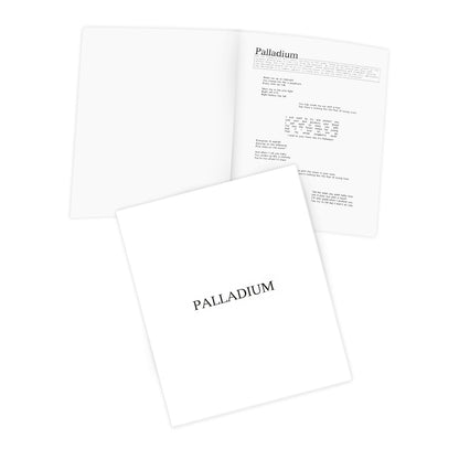 Palladium Lyric Book